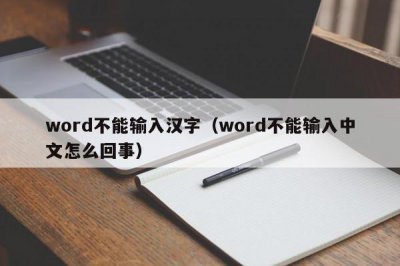 ​word不能输入汉字（word不能输入中文怎么回事）