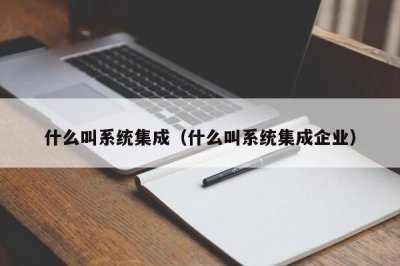 ​什么叫系统集成（什么叫系统集成企业）