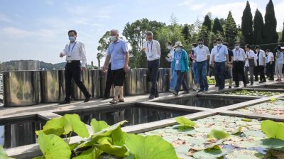 ​全国无党派人士民主监督调研团来鄂州调研水生态保护和修复情况 许瑞生率