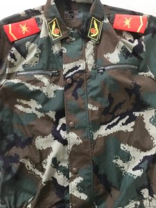 ​武警05式迷彩作训服赏析
