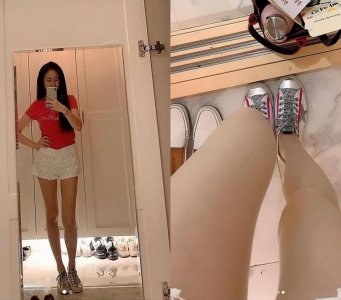 ​咸素媛，完美的腰身比例，不敢相信她已经47岁了