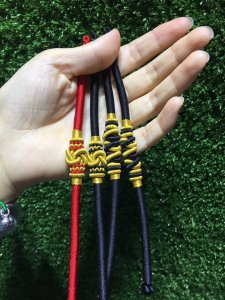 ​手工编织 同心结编法步骤教程 diy手链项链绳-月老红绳