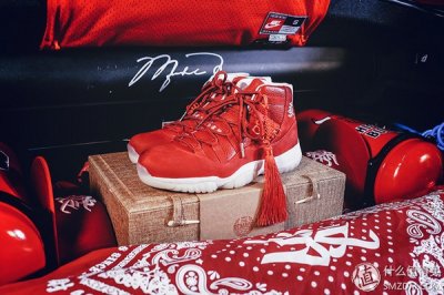 ​红色“大魔王”：NIKE 耐克 推出 Air Jordan 11 新年定制款