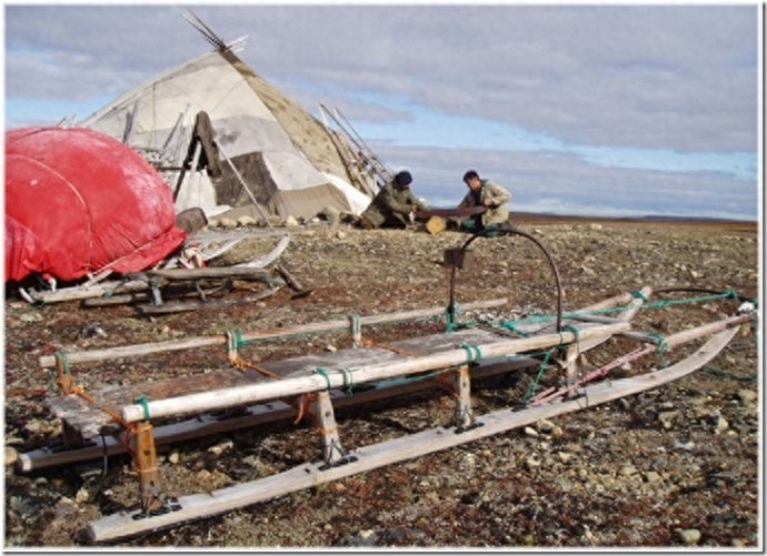 实拍:楚科奇半岛人的原始生活,仍然茹毛饮血