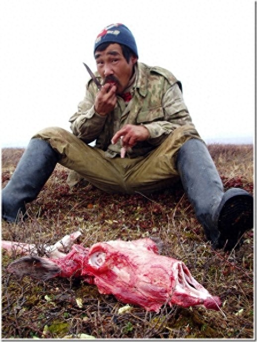 实拍:楚科奇半岛人的原始生活,仍然茹毛饮血