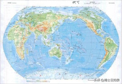 ​世界分国地形图高清版，地理爱好者终极福利，建议收藏