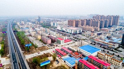 ​无人机航拍雄安新区容