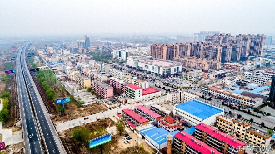 无人机航拍雄安新区容城县 高清大图尽请欣赏