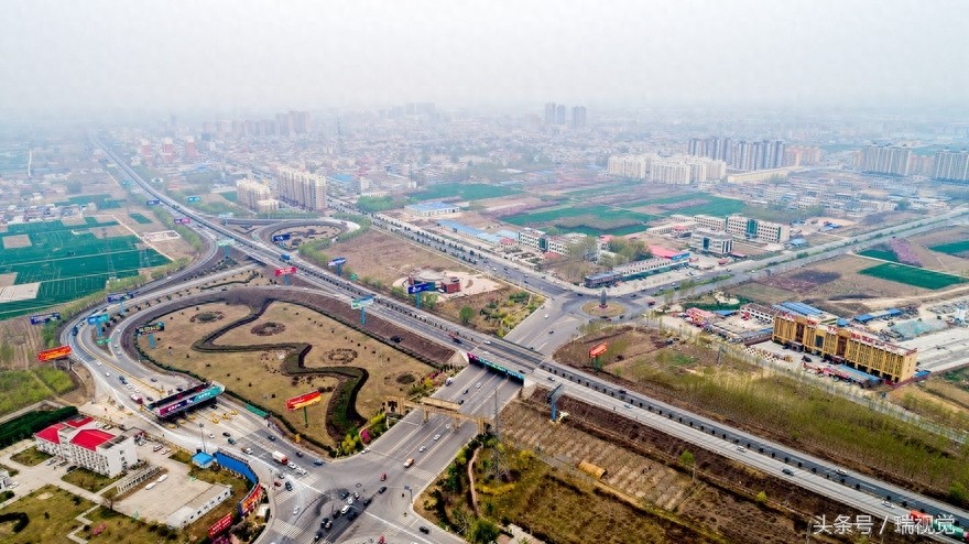 无人机航拍雄安新区容城县 高清大图尽请欣赏