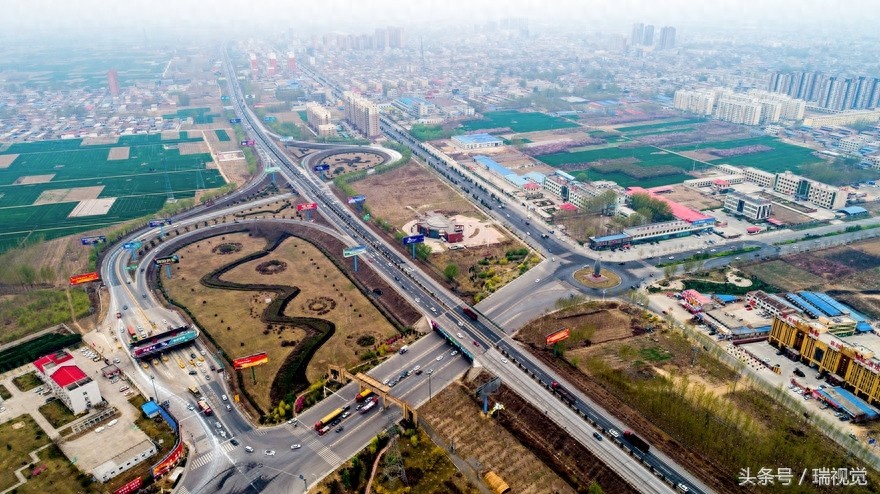 无人机航拍雄安新区容城县 高清大图尽请欣赏