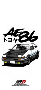 ​潮流壁纸｜＂AE86＂男人心目中的神车，頭文字D～