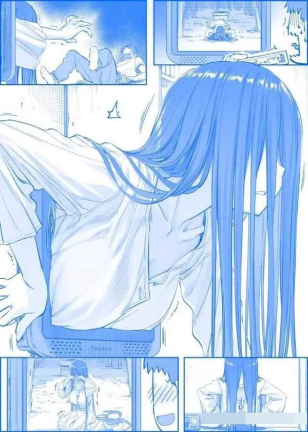 盘点漫画里那些搞笑的贞子，只要绅士胆子大，贞子也能放产假