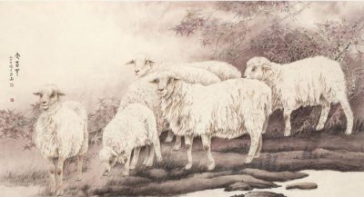 ​雍容华贵的美女画家张