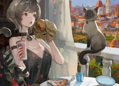 ​一边伸舌头一边快速喘