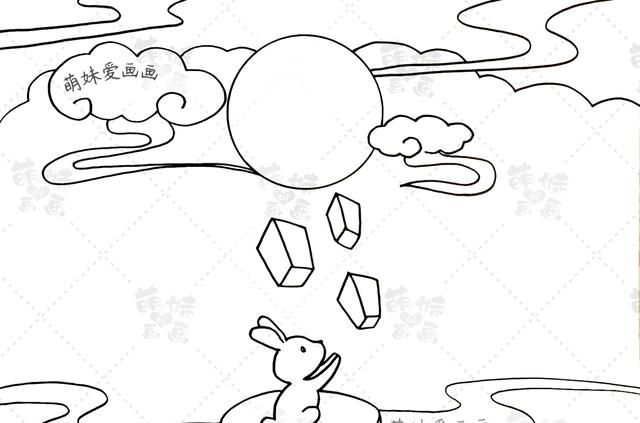 中秋节手抄报版面设计图,中秋节的手抄报怎么排版啊?中秋节的手抄报怎?图6