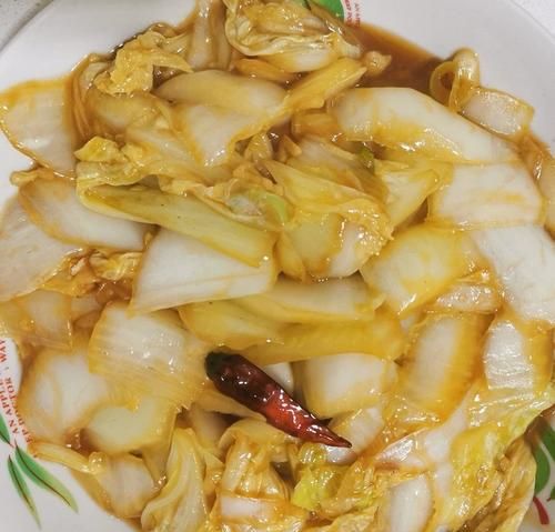 醋溜白菜的做法