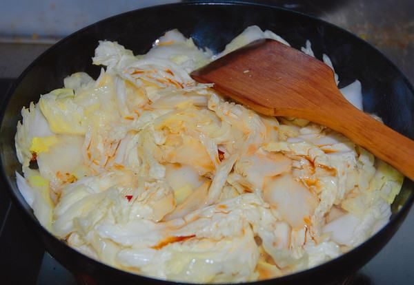 醋溜白菜怎么炒,醋溜白菜的做法图10