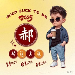 ​直接给120张的姓氏头像｜Good Luck To Me