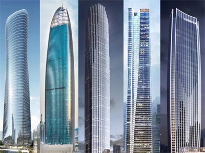 ​泉城-济南，新兴摩天城市地标，最高作品是世界级摩天楼
