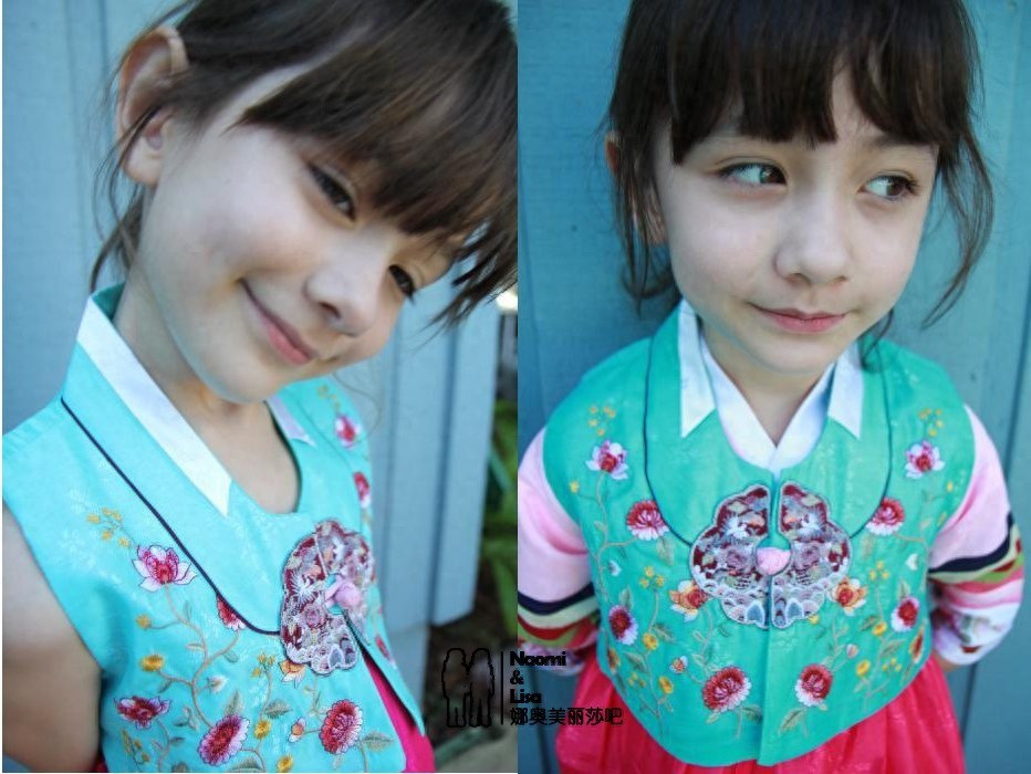 甜馨走红之前，最美的混血双胞胎姐妹：娜奥美丽莎