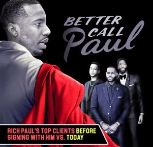 ​里奇·保罗旗下签约球员一览，关于NBA经纪人你不知道的二三事