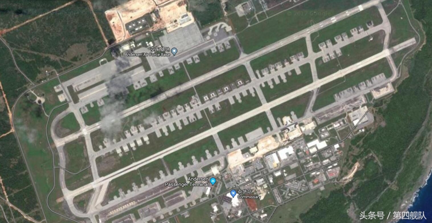 太平洋上的不沉航母，美国关岛基地一览