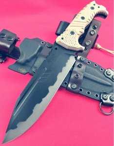 ​外形霸气的重型战术直刀 北美户外硬汉标志性装备 野营救援皆为利器