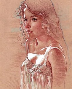 ​绝妙的女性人体素描，每个细节都完美至极