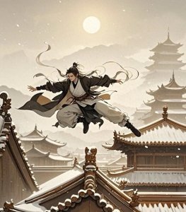 ​金庸武侠十大轻功终极排行！韦一笑仅第五，第一名竟能踏浪成仙？