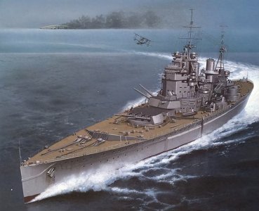 ​二战十大战列舰 7乔治五世级战列舰