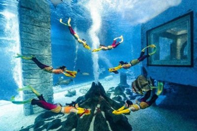 ​国庆限定演出上新！《海底中国戏》在广州正佳极地海洋世界上演