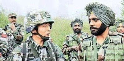 ​三年前，印度与中国紧