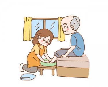 ​正能量孝顺老人的句子