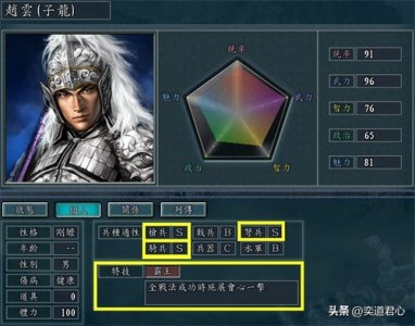 ​三国志11：最容易被玩家手动改成霸王的八个人，你至少能共鸣一半