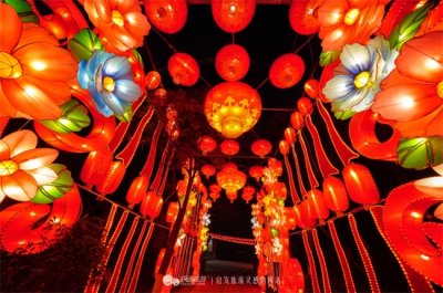 ​关于灯会的唯美句子：