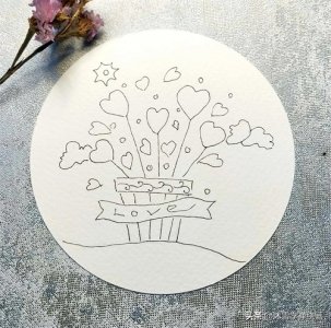 ​20张简笔画线描稿，手账