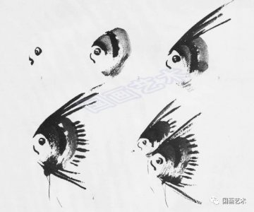 ​简单易学的儿童水墨画