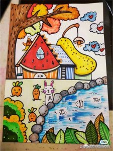 ​31张秋天主题创意美术作