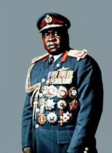 ​70年代，非洲暴君阿明一