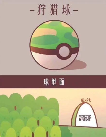 精灵球内部构造公开，高级球自带游戏厅，最后一个过于真实