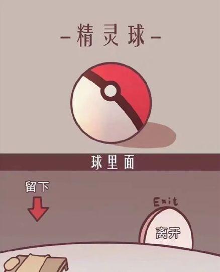 精灵球内部构造公开，高级球自带游戏厅，最后一个过于真实