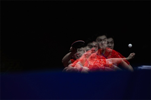 乒乓球——地表最强12人赛：樊振东胜周启豪