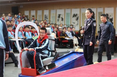 ​交警进校园，北京1300余