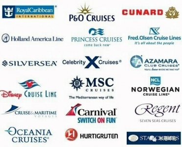 ​各大邮轮公司介绍(开篇