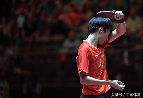 2017年世乒赛男单第四轮 许昕4比3胜林高远进八强