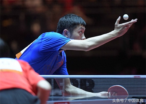 2017年世乒赛男单第四轮 许昕4比3胜林高远进八强