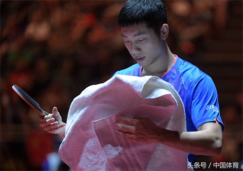 2017年世乒赛男单第四轮 许昕4比3胜林高远进八强