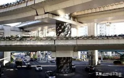 ​上海延安路高架桥龙柱