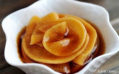 ​美味酱萝卜，餐前必不